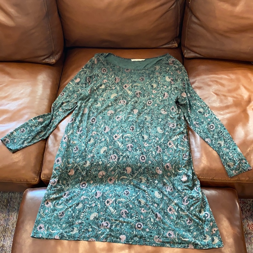 Peruvian Connection knee length dress with pockets